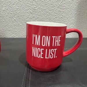 Red Holiday Mug - I'm On The Nice List